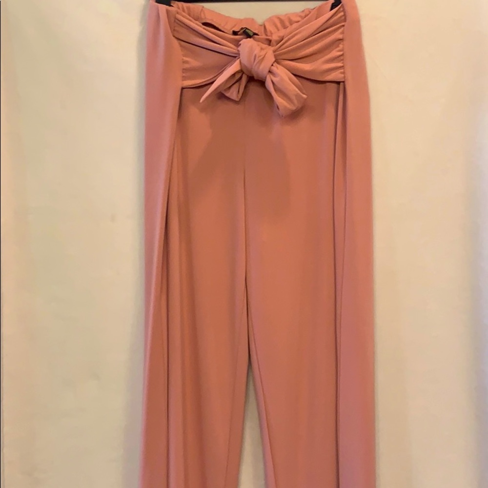 Melissa Paige Polyester Palazzo Pants-Medium